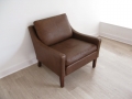 Mogensen style leather chair