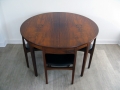 1960s rosewood dining suite