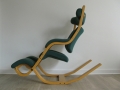 A Stokke 'gravity' chair
