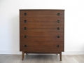 Large 1970s chest of drawers